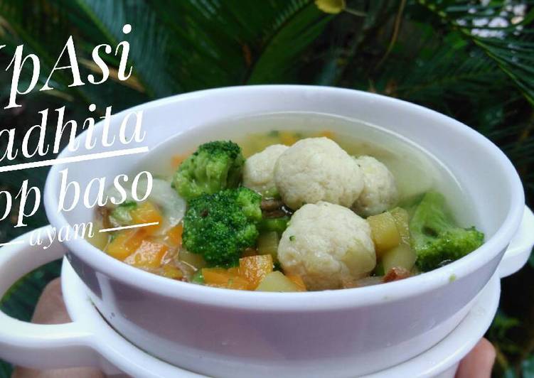 gambar untuk resep Sop baso ayam(MPASI)