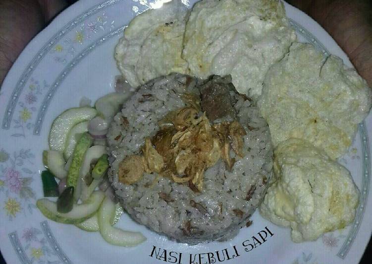 resep Nasi Kebuli Sapi (pakai RiceCooker)