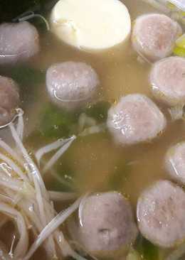 Camilan simple: bakso jamur