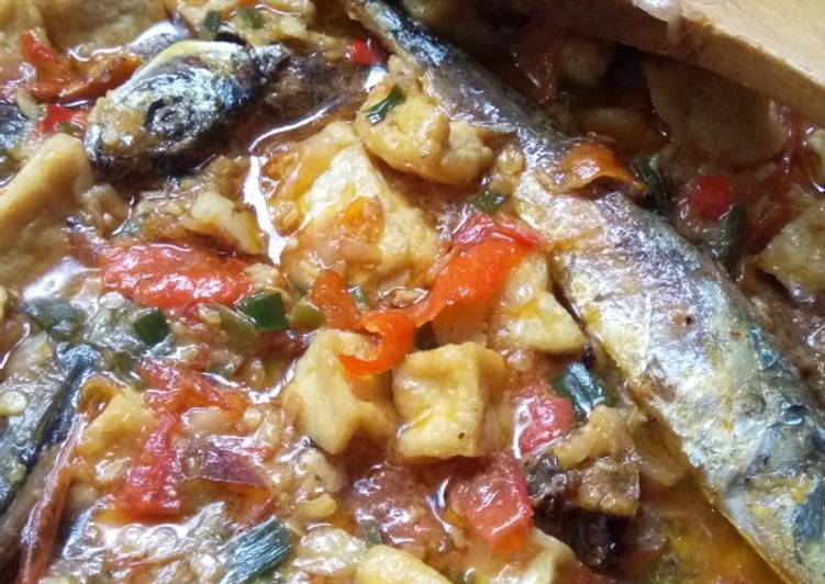 resep Ikan pindang tahu pedas