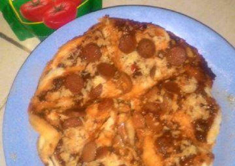 resep Pizza roti tawar