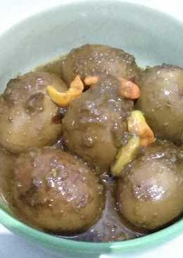 Endog Cit (Telur Bumbu Petis)