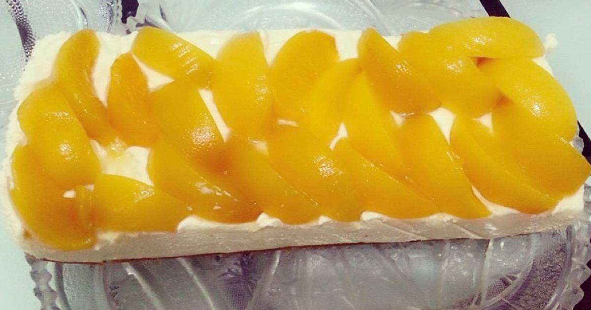 Resep Peachy Unbaked Cheese Cake Resep Peachy Unbaked Cheese Cake