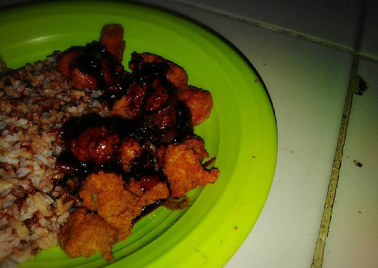 resep Chicken Popcorn Blackpaper Sauce