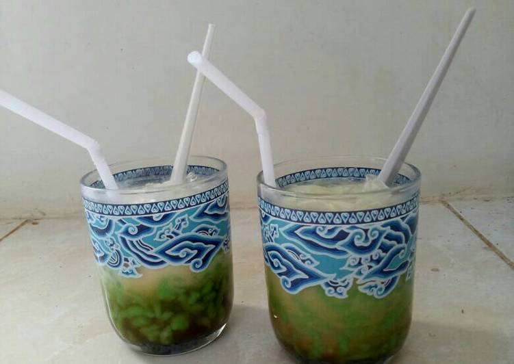 resep masakan Dawet alias Cendol praktis No ribet