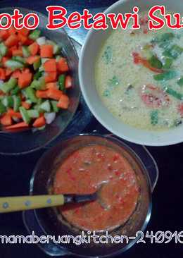Soto betawi susu
