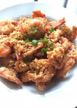 Udang goreng cabe garam