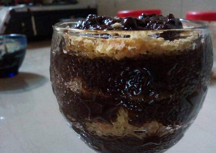 resep lengkap untuk Choco Cheesecake unbaked