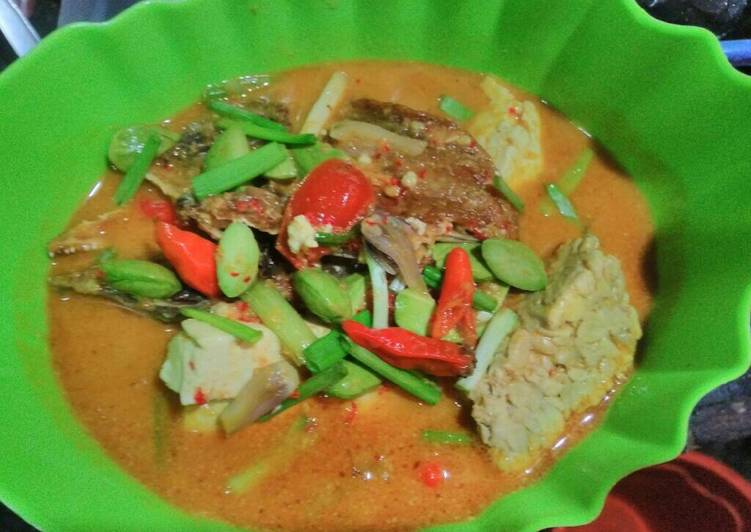 resep makanan Kotokan ikan asin pete pedas