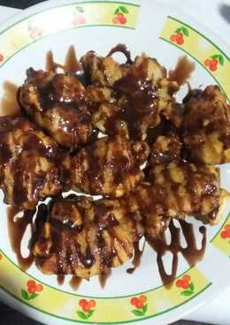 Pisang goreng coklat