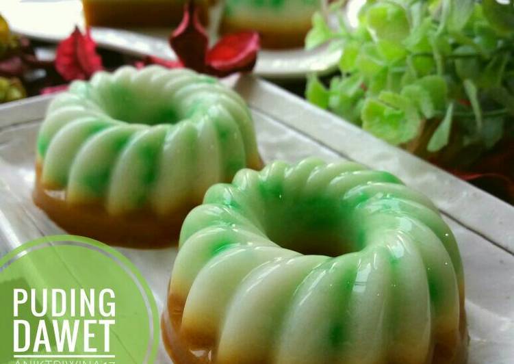 resep Puding Dawet