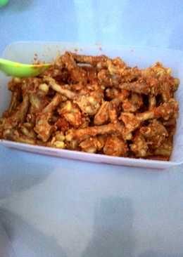 Dengkul ayam pedas (iblis)