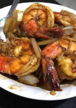 Udang saus inggris