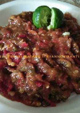 Sambal terasi matang