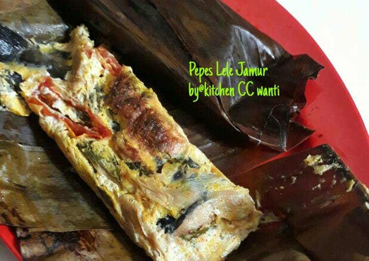 resep makanan #91. Pepes Lele Jamur