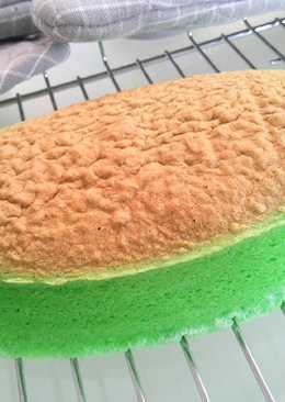 Ogura Pandan Cake (Loyang Kecil)