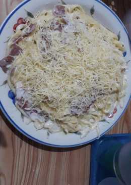 Fetuccini ala ala rumahan