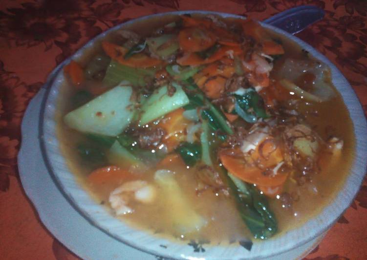 Resep Capcay sayur dan ayam - Fiqrotul Jannah