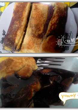 Roti tawar goreng melting