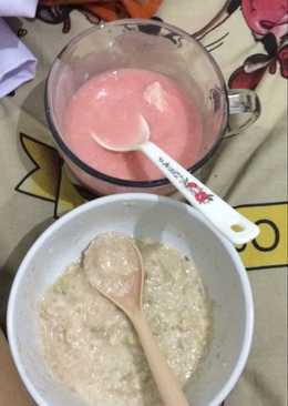 Oat pisang jambu