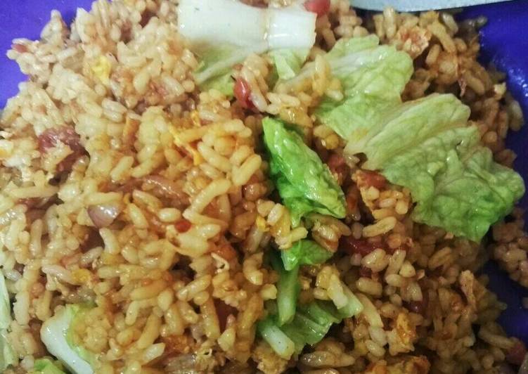 resep lengkap untuk Nasi Goreng Pedas