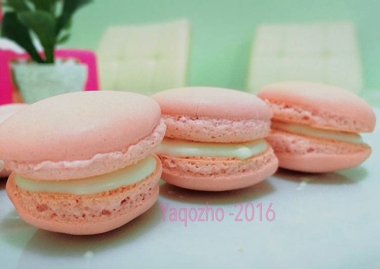 resep lengkap untuk French Macaron