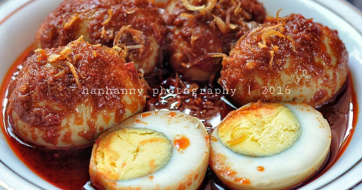  Resep Hintalu Masak Habang Telur Bumbu Bali Banjar oleh 