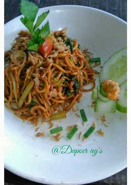 Mie goreng Aceh (bumbu sederhana tanpa topping)