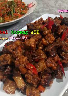 Sambal Goreng ATK (Ampela Tempe Kentang) ala Dapur Fitri