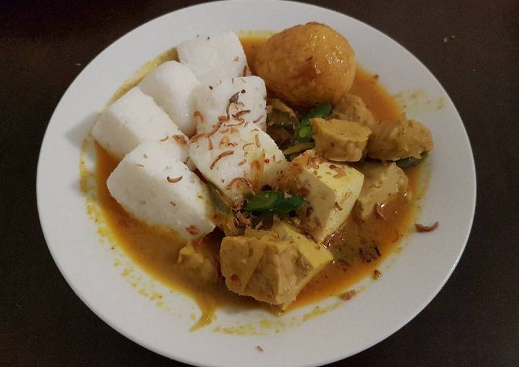 gambar untuk resep makanan Lontong Sayur Labu Siam