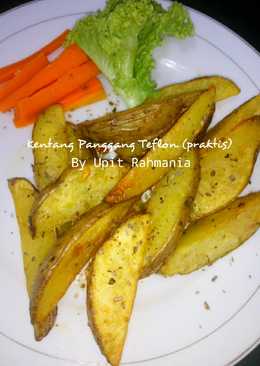 Kentang Panggang Teflon (praktis)