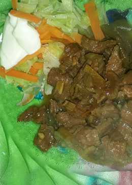 Beef teriyaki ala rumahan mama zela