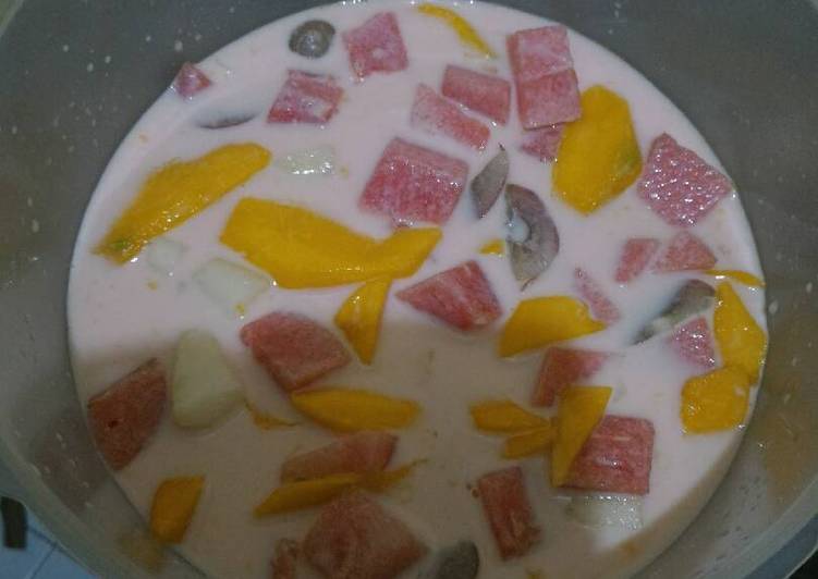 gambar untuk resep makanan Sop buah dingin dingin seger