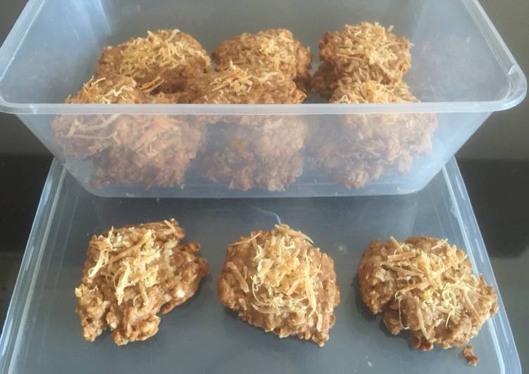 gambar untuk cara membuat Milo oatmeal cookies (with brown sugar)