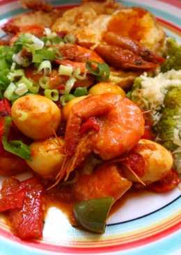 Udang Puyuh Asam Manis DEBM