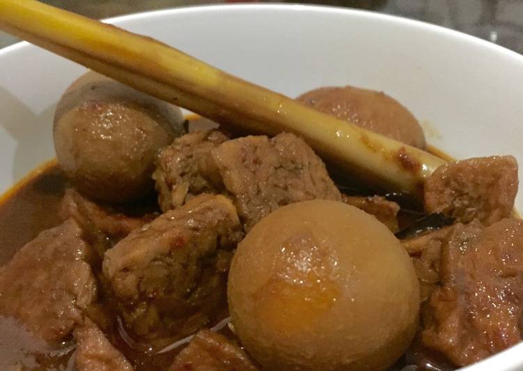 gambar untuk cara membuat Semur Telor Tahu Tempe