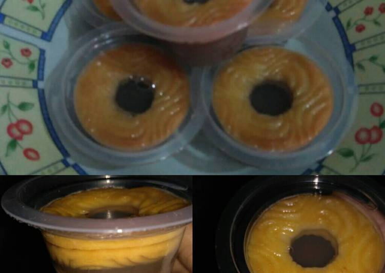 gambar untuk resep makanan Puding biskuit lapis coklat