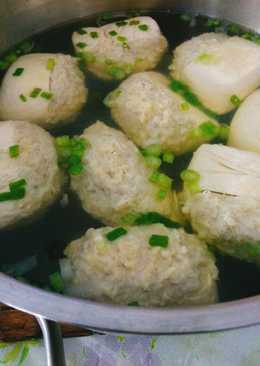 Bakso tahu babi kuah