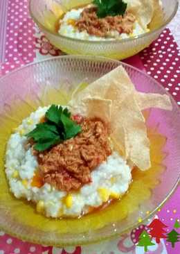 Bubur Nasi Jagung Tuna