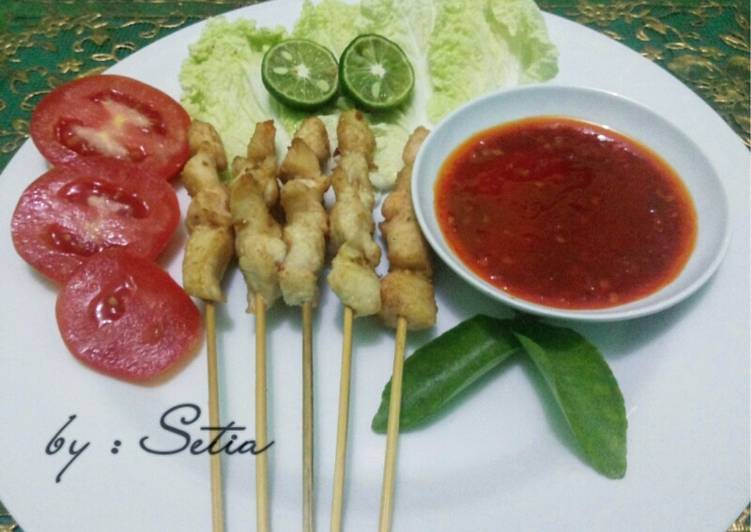 resep Sate Taichan Goreng Simpel Yummy