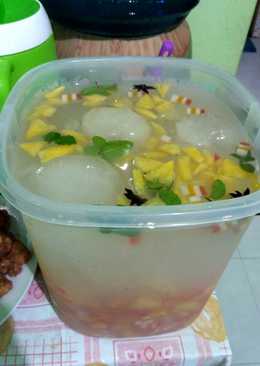 Es Buah Sirup Leci Rempah #BikinRamadanBerkesan