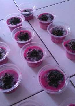 Cheese cake oreo buah naga