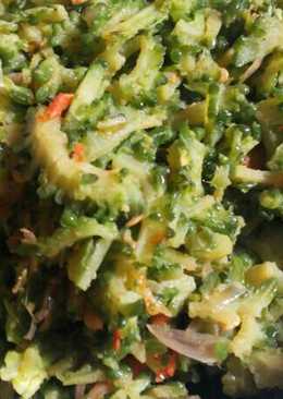 Oseng pare pahit jadi gak pahit