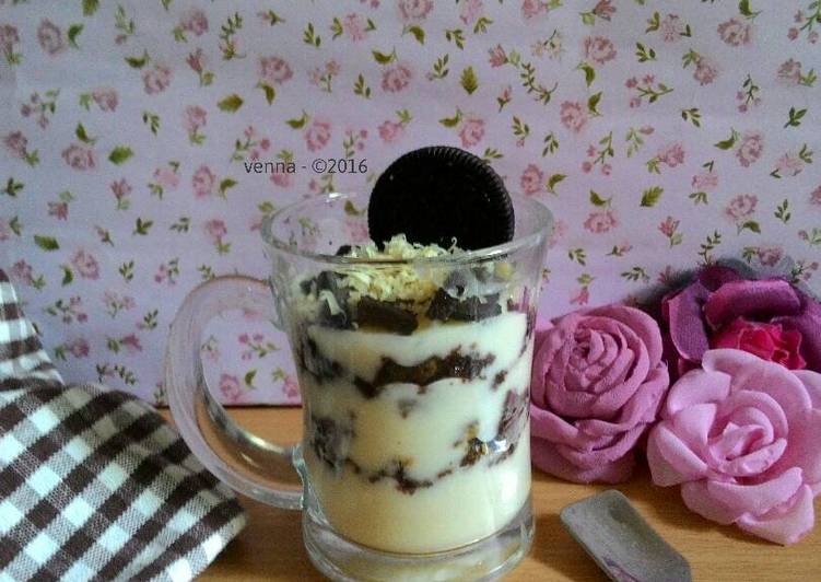 resep makanan Brownies Oreo Cheesecake Lumer