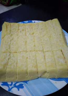Cheese cakeÂ  kukus tabur keju