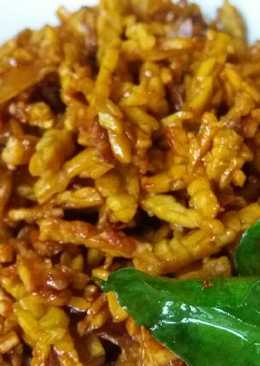 Menu Anak: Tempe Manis Gula Pasir