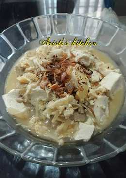 Sup jamur enoki aroma garlic