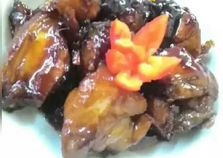 resep makanan Ayam kecap manis bango