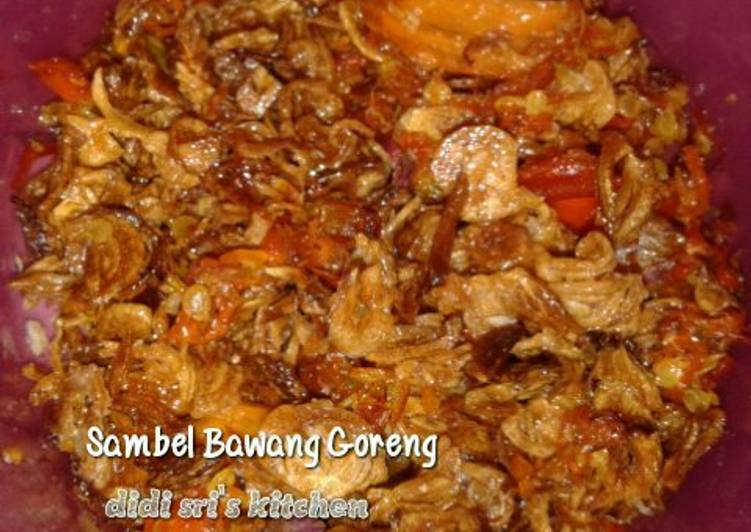 Sambel Bawang Goreng