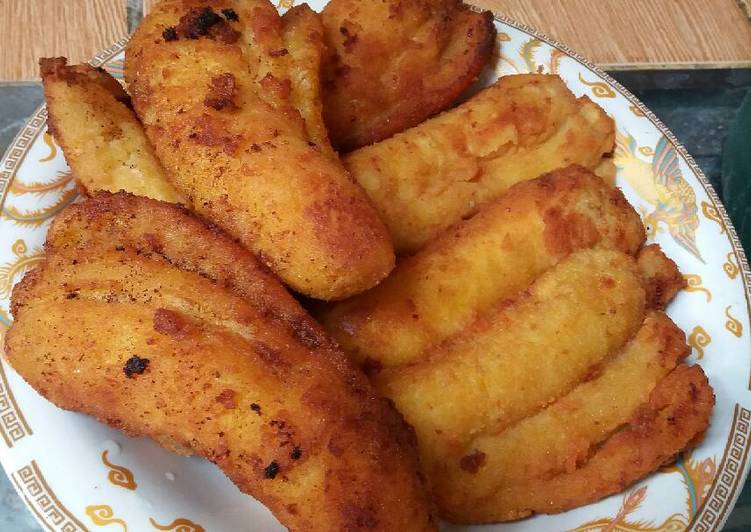 resep makanan Pisang goreng tepung panir